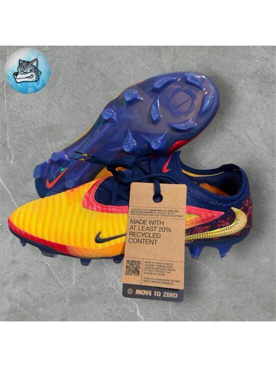 Erling Haaland x Nike Phantom 6 Elite FG Low Precision Cleats HQ2332-800 Sz 5.5